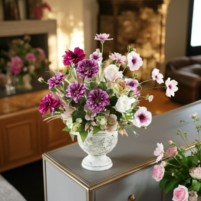 【アーティフィシャルフラワー・アートフラワー・造花アレンジメント】アモーレ・デ・レガーロ