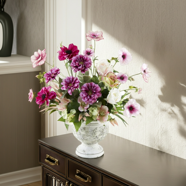 【アーティフィシャルフラワー・アートフラワー・造花アレンジメント】アモーレ・デ・レガーロ