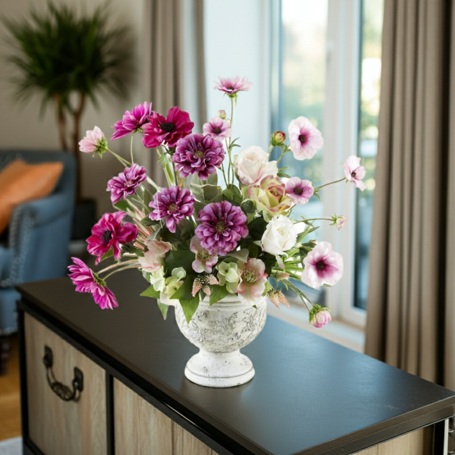 【アーティフィシャルフラワー・アートフラワー・造花アレンジメント】アモーレ・デ・レガーロ