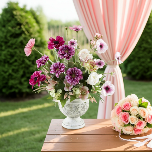 【アーティフィシャルフラワー・アートフラワー・造花アレンジメント】アモーレ・デ・レガーロ