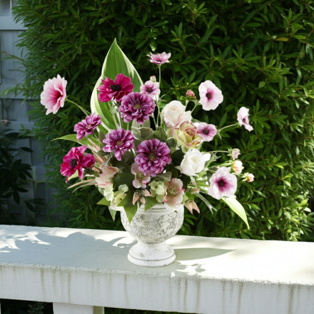 【アーティフィシャルフラワー・アートフラワー・造花アレンジメント】アモーレ・デ・レガーロ