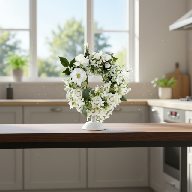 アーティフィシャルフラワー・造花・両面アレンジ】ローズガーデン