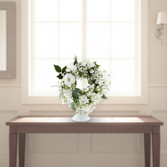 アーティフィシャルフラワー・造花・両面アレンジ】ローズガーデン