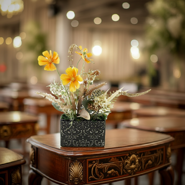 【造花アレンジメント・アーティフィシャルフラワー・インテリアフラワー】beautiful Cosmos