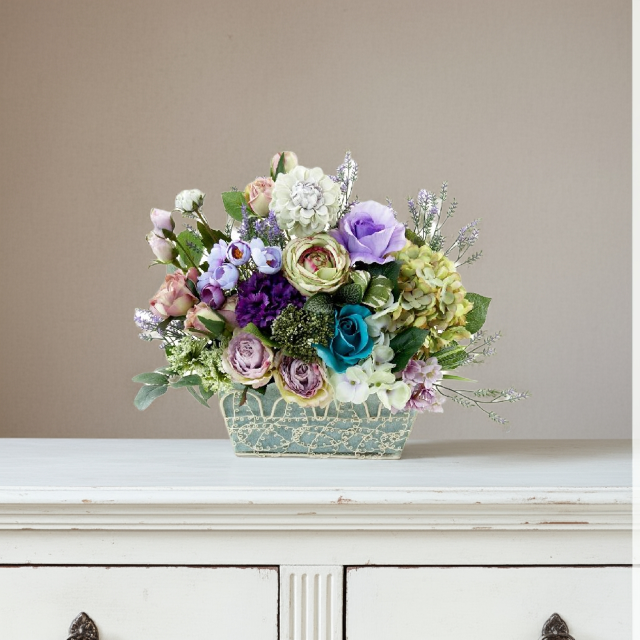 アーティフィシャルフラワー・造花 インテリアフラワー ワイヤー