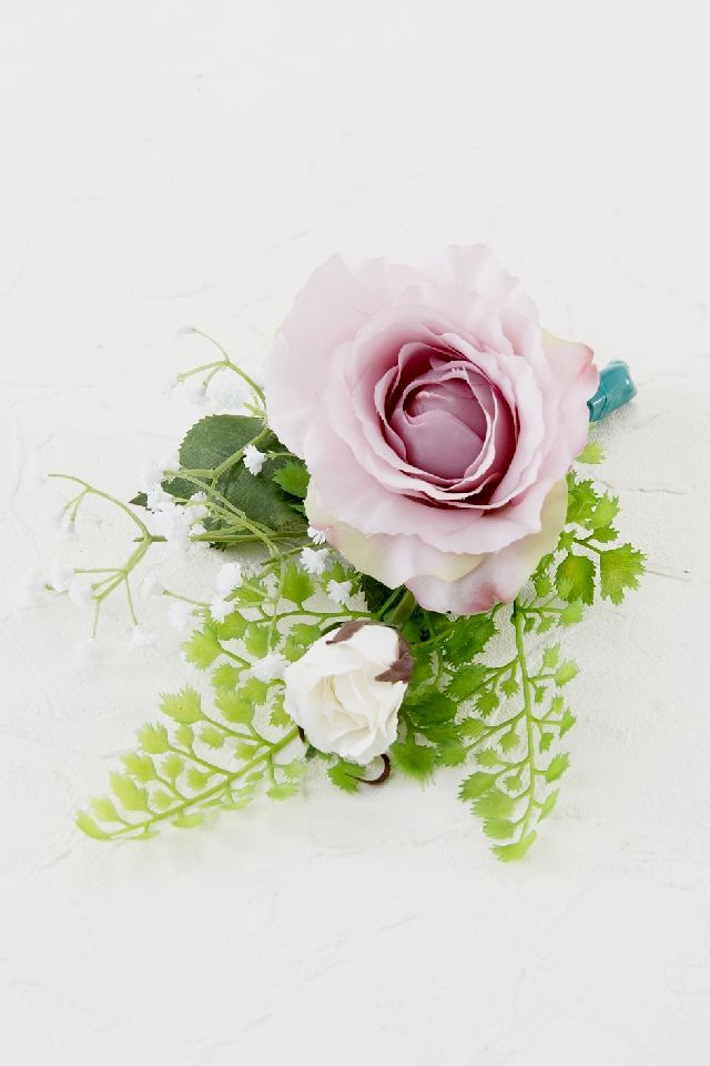 【アーティフィシャルフラワー・造花 お仏壇向け ミニ供花・1束タイプ】ローズガーデンシリーズ｜small funeral rose−A