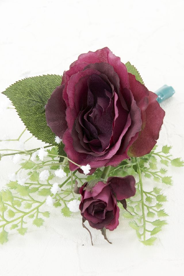 【アーティフィシャルフラワー・造花 お仏壇向け ミニ供花・1束タイプ】ローズガーデンシリーズ｜small funeral rose−A