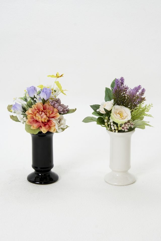 【アーティフィシャルフラワー・造花 お仏壇向け ミニ供花・1束タイプ】ローズガーデンシリーズ｜small funeral rose−C