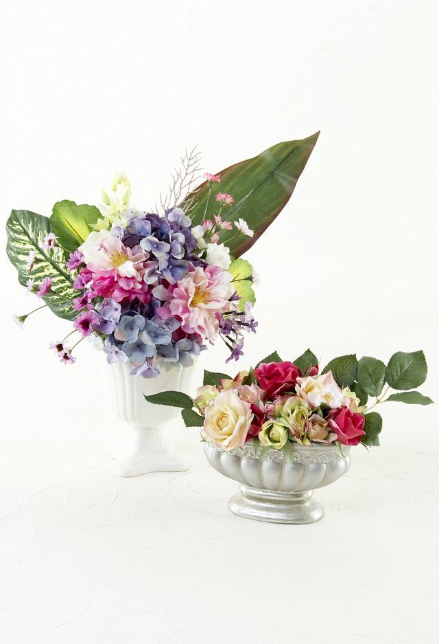 【造花・アーティフィシャルフラワー・アレンジメント】カタリーナ