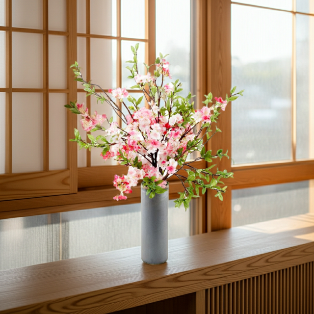 造花・アーティフィシャルフラワー・和モダン・和風アレンジメント】舞