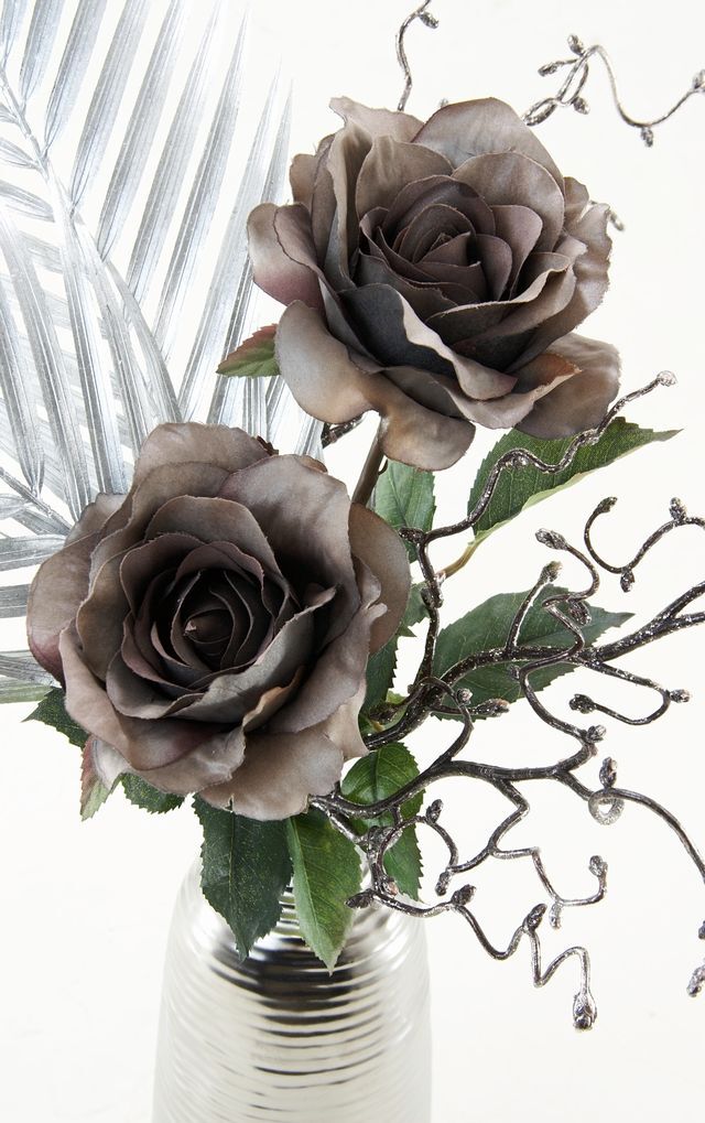 アウガルテン シンプルブーケ ローズブーケ 薔薇 トレイ大皿