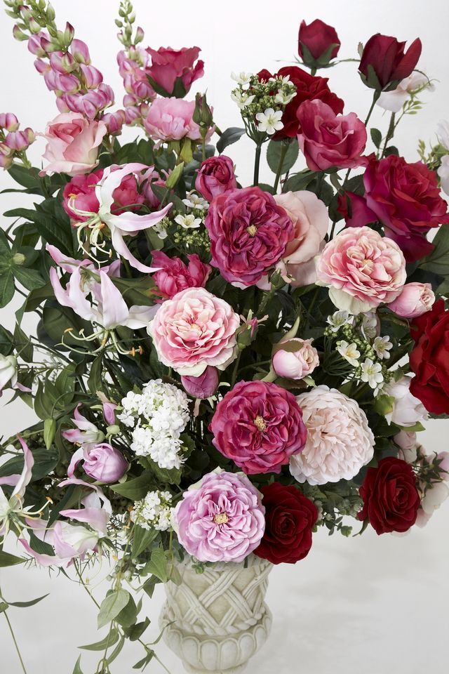 【プレミアムアレンジメント 高級造花・アートフラワー・アーティフィシャルフラワー・インテリアフラワー】Fountain of Beauty