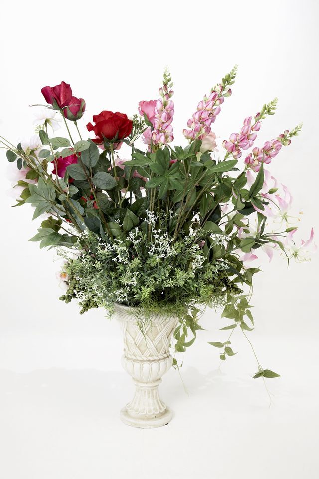 【プレミアムアレンジメント 高級造花・アートフラワー・アーティフィシャルフラワー・インテリアフラワー】Fountain of Beauty