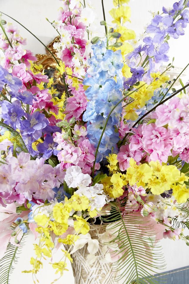 【造花・アーティフィシャルフラワー・プレミアムデザインアレンジメント】カリテス