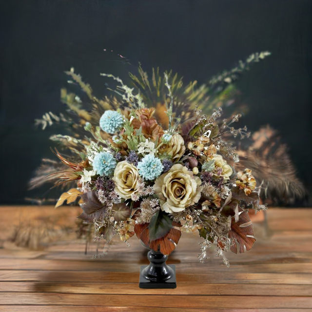 【造花・アートフラワープレミアムアレンジメント】フィーヌ