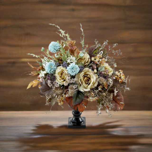 【造花・アートフラワープレミアムアレンジメント】フィーヌ