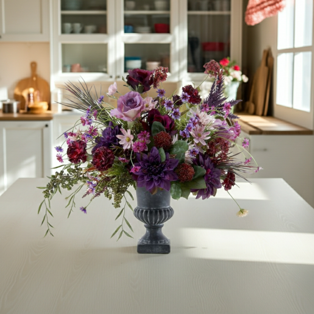 【造花・アートフラワープレミアムアレンジメント】ライプ