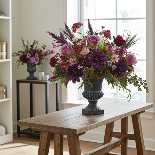 【造花・アートフラワープレミアムアレンジメント】ライプ