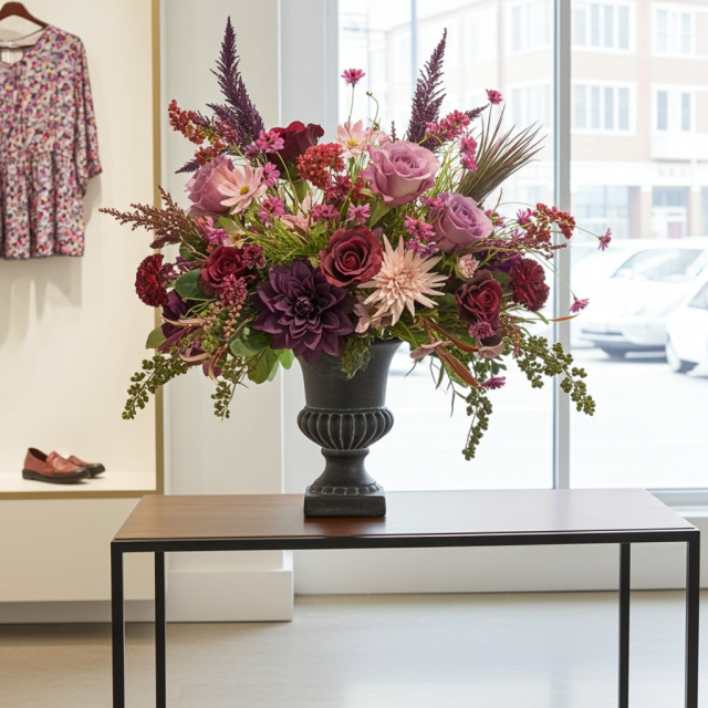 【造花・アートフラワープレミアムアレンジメント】ライプ