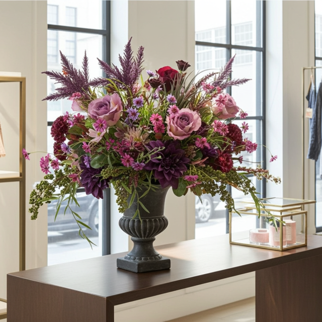 【造花・アートフラワープレミアムアレンジメント】ライプ