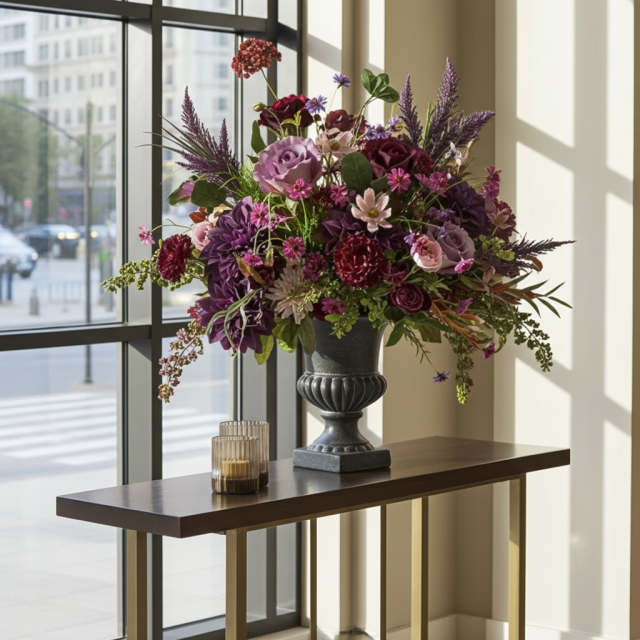 【造花・アートフラワープレミアムアレンジメント】ライプ