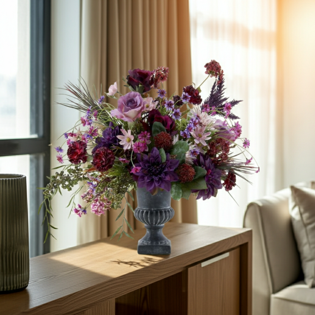 【造花・アートフラワープレミアムアレンジメント】ライプ