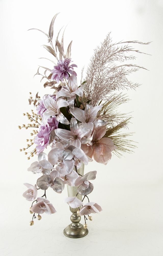 【プレミアムデザイン/造花・アートフラワーアレンジメント-dazzling aura】 ダズリング オーラ