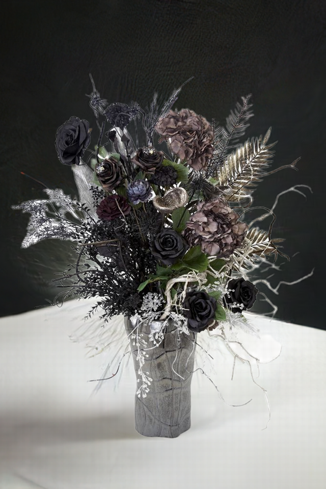 【プレミアムデザイン 造花・アーティフィシャルフラワーアレンジメント】Ray of Hope