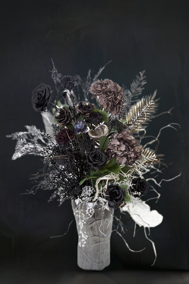 【プレミアムデザイン 造花・アーティフィシャルフラワーアレンジメント】Ray of Hope