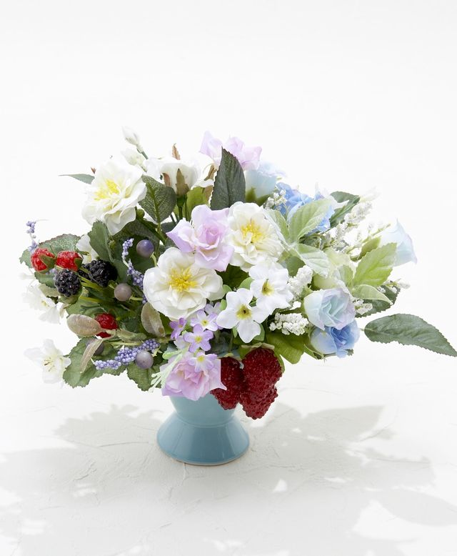 フラワーアレンジメント　造花 造花 アレンジメント H約32cm 移転 装飾 フラワー 花 ギフト