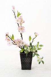 【造花・アートフラワー・和モダン・和風アレンジメント】若桜