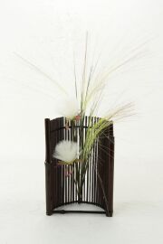 【造花・アーティフィシャルフラワー・ジャパニーズモダンアレンジメント】穂香-honoka