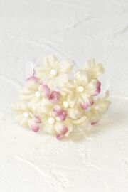 【アートフラワーパーツ・造花・染花・布花】ベビーカスミ（10輪/1束）