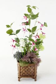 【造花・和モダン・和風アレンジメント】美咲－misaki