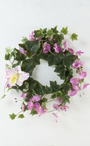 【造花 アーティフィシャルフラワー・アートフラワーのオリジナルリース】エマ