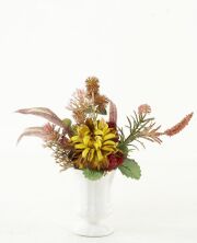 【造花インテリア・アートフラワー供花・アーティフィシャルフラワーアレンジメント】マハトマ・ガンジー