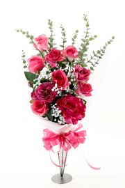 【贈答・贈呈用・造花花束・アーティフィシャルフラワーギフトブーケ】ローズガーデンシリーズ｜Beautiful Bouquet of Roses