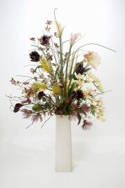【プレミアムアレンジメント 高級造花・アートフラワー・アーティフィシャルフラワー・インテリアフラワー】Relaxed natural beauty