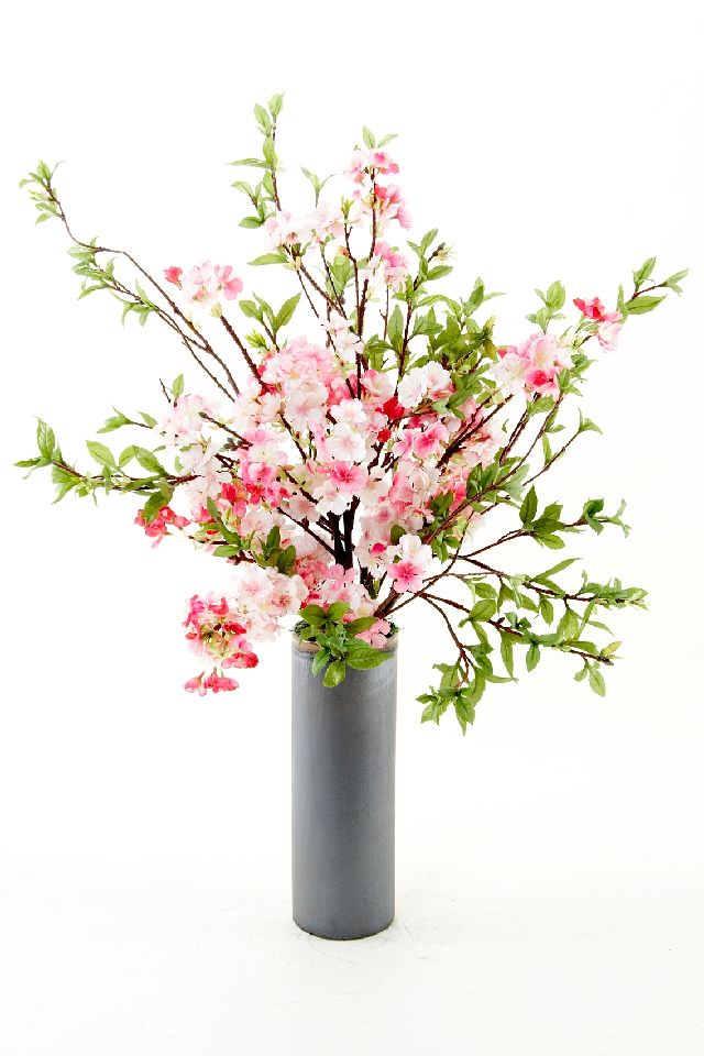 【造花・アーティフィシャルフラワー・和モダン・和風アレンジメント】舞桜−mao