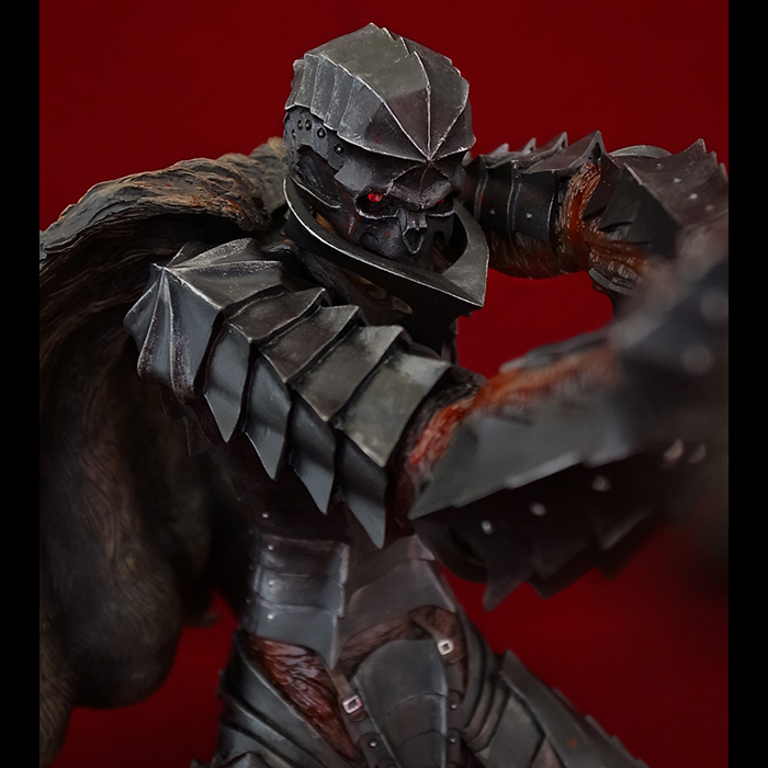 「狂戦士」Armored Berserk　Skull Helmet Versionブラック版　【ニューイヤー2017記念】【クリスタル付き】※完売