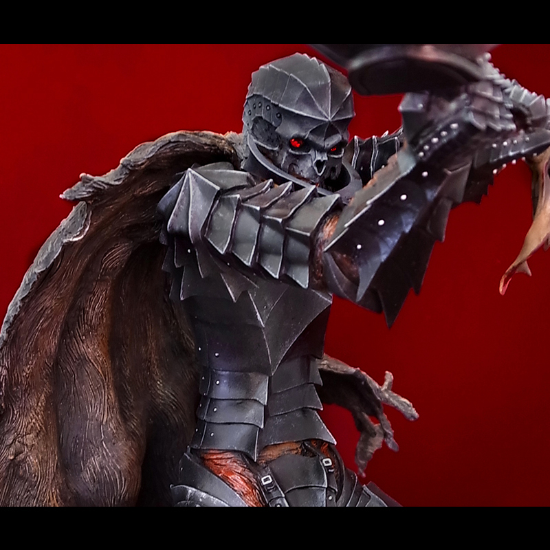 「狂戦士」　Armored Berserk　Skull Helmet Version　レッドクリスタル・アイ　パーツ付き※締切