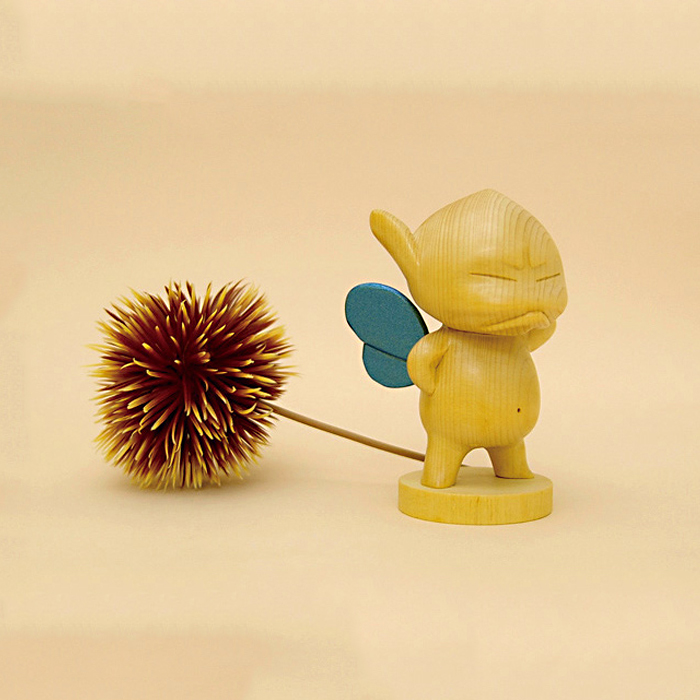 『くりパックアングリー』～ひのき材～（ブルーVer.）※完売