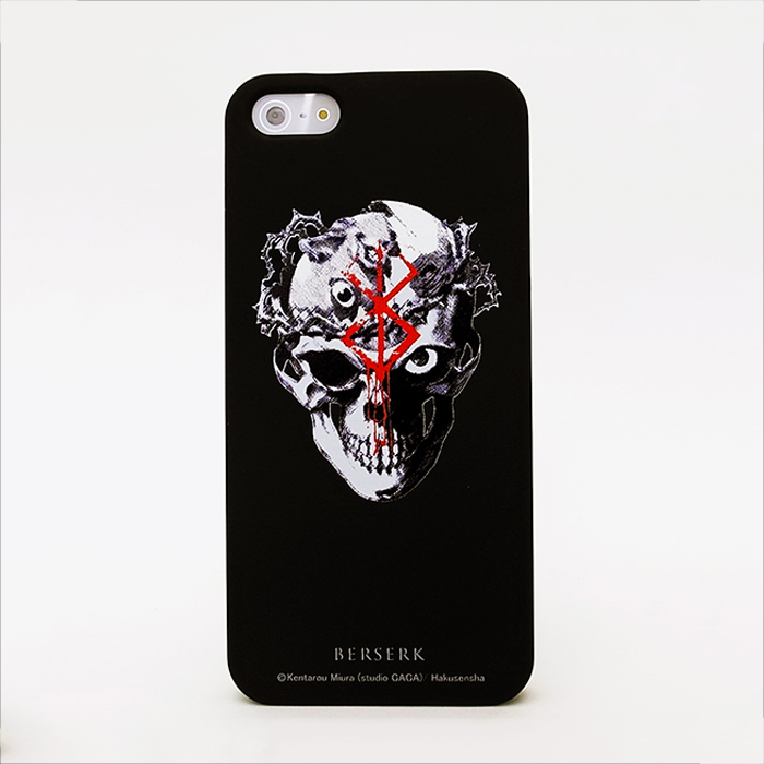 ベルセルク　アイフォンケース　髑髏の騎士（黒）　iPhone4/4s※完売