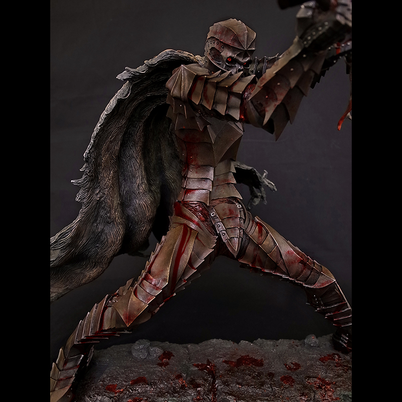 【流血塗装オプション】　「狂戦士」　Armored Berserk　Skull Helmet Version