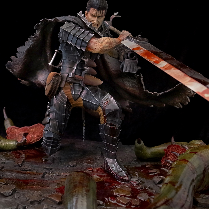 【立体流血オプション】　ガッツ大砲斬り 1/6 スケール　＊締切