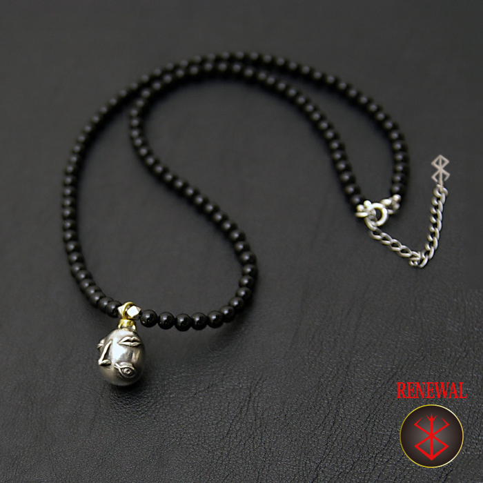 ベヘリットシルバーペンダント（オニキスVer.）覇王／蝕