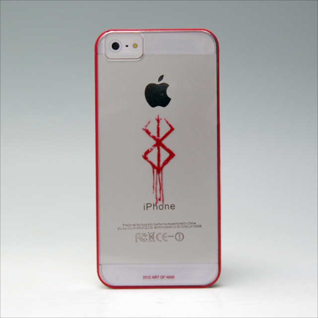 ベルセルク・クリアアイフォンケース「烙印」　iPhone5/5S対応　※完売