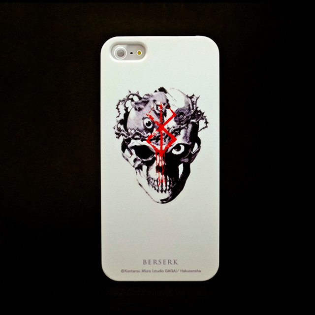 ベルセルクアイフォンケース　髑髏の騎士（白）　iphone4/4※完売