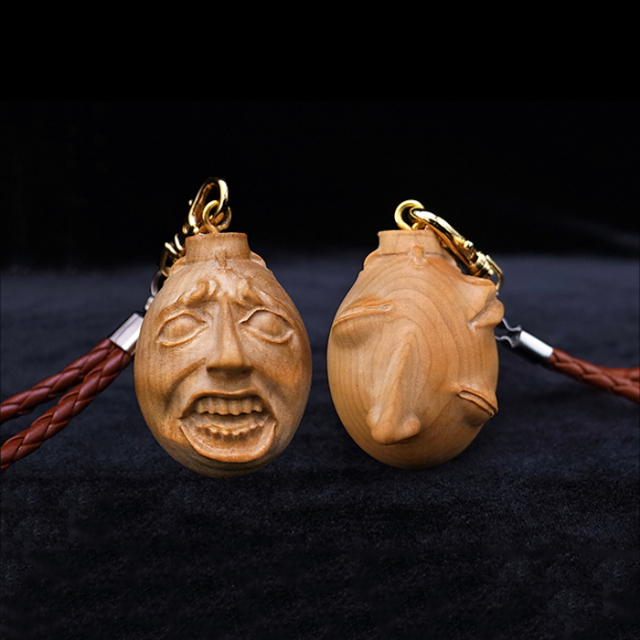 ベヘリット木製キーチャーム　”覇王の卵・蝕”2個セット※完売