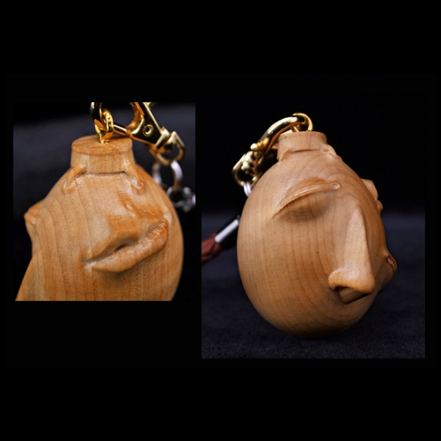 ベヘリット木製キーチャーム ”覇王の卵・蝕”2個セット【限定100個】